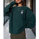 ワイド フリース 刺繍 トレーナー 裏起毛 ゴースト オバケ  | GROOVY STORE | 詳細画像18 