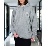 パーカー 裏起毛 グラフィック スウェット パーカ ネコ ボール フードロゴ  | GROOVY STORE | 詳細画像8 