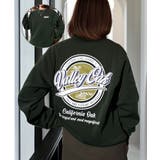 ブラック系-サークル | スマイル サークルロゴ トレーナー | GROOVY STORE