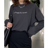 【ワイド】刺繍 長袖Tシャツ ロンｔワイド ワンポイント  | GROOVY STORE | 詳細画像6 