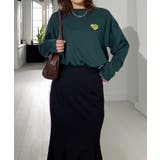 【ワイド】刺繍 長袖Tシャツ ロンｔワイド ワンポイント  | GROOVY STORE | 詳細画像15 