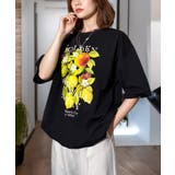 ルーズフィット グラフィック 半袖Tシャツ 短丈可能 ドロスト | GROOVY STORE | 詳細画像19 