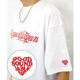 ホワイト-5 | 【オーバーサイズ】【ハート刺繍】4種のデザイン Tシャツ半袖 | GROOVY STORE