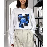 グラフィック プリント ロンｔ モード 長袖Tシャツ | GROOVY STORE | 詳細画像38 