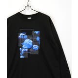 グラフィック プリント ロンｔ モード 長袖Tシャツ | GROOVY STORE | 詳細画像42 