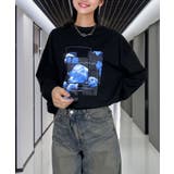 グラフィック プリント ロンｔ モード 長袖Tシャツ | GROOVY STORE | 詳細画像45 