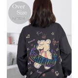 ブラック系 | グラフィック バックプリント ロンT | GROOVY STORE