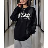 グラフィック プリント ロンｔ モード 長袖Tシャツ | GROOVY STORE | 詳細画像3 