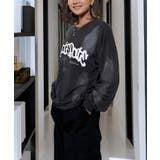 グラフィック プリント ロンｔ モード 長袖Tシャツ | GROOVY STORE | 詳細画像9 