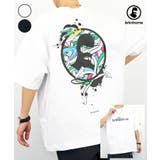 ホワイト-3 | 【brknhome / ブロークンホーム】グラフィック プリント 半袖Tシャツ | GROOVY STORE