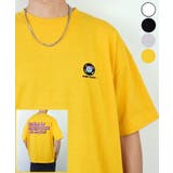 イエロー-SOUND5037 | 【２種類のデザイン】オーバーサイズ バックプリント Tシャツ半袖 | GROOVY STORE