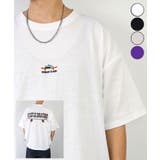 ホワイト-SKATER5039 | 【２種類のデザイン】オーバーサイズ バックプリント Tシャツ半袖 | GROOVY STORE