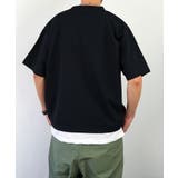 【オーバーサイズ】Tシャツ半袖 レイヤード風Tシャツ ジョーゼット | GROOVY STORE | 詳細画像30 