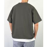 【オーバーサイズ】Tシャツ半袖 レイヤード風Tシャツ ジョーゼット | GROOVY STORE | 詳細画像34 