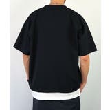 【オーバーサイズ】Tシャツ半袖 レイヤード風Tシャツ ジョーゼット | GROOVY STORE | 詳細画像54 