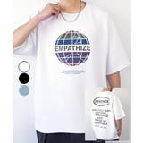 ワイドシルエットホログラムプリント半袖TシャツEMPATHIZE #ロゴ T | GROOVY STORE | 詳細画像23 