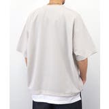【オーバーサイズ】Tシャツ半袖 レイヤード風Tシャツ ジョーゼット | GROOVY STORE | 詳細画像44 