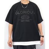 【オーバーサイズ】Tシャツ半袖 レイヤード風Tシャツ ジョーゼット | GROOVY STORE | 詳細画像53 