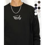 ブラック-2 | 【3種類のデザイン】ロンT Tシャツ長袖 ワンポイント ロンｔ | GROOVY STORE