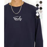ネイビー-3 | 【3種類のデザイン】ロンT Tシャツ長袖 ワンポイント ロンｔ | GROOVY STORE