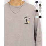 グレージュ-ペンギン | 【3種類のデザイン】ロンT Tシャツ長袖 ワンポイント ロンｔ | GROOVY STORE