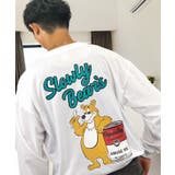 【サガラ刺繍】ユニセックス ロンT レトロベアー | GROOVY STORE | 詳細画像6 