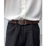 ブラウン-4 | スクウェアベルト | GROOVY STORE