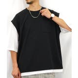【オーバーサイズ】Tシャツ半袖 レイヤード風Tシャツ ジョーゼット | GROOVY STORE | 詳細画像7 
