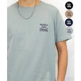 レトロブルー-12 | 【3種のデザイン】ワンポイント Tシャツ半袖 #ロゴ T | GROOVY STORE
