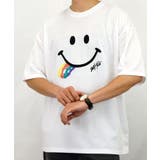 【SMILEY FACE】【オーバーサイズ】Tシャツ半袖 サガラ刺繍 | GROOVY STORE | 詳細画像7 