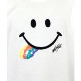 【SMILEY FACE】【オーバーサイズ】Tシャツ半袖 サガラ刺繍 | GROOVY STORE | 詳細画像1 