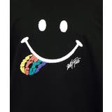 【SMILEY FACE】【オーバーサイズ】Tシャツ半袖 サガラ刺繍 | GROOVY STORE | 詳細画像13 