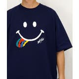 【SMILEY FACE】【オーバーサイズ】Tシャツ半袖 サガラ刺繍 | GROOVY STORE | 詳細画像15 