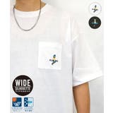 ホワイト2-刺繍 | ワンポイント Tシャツ 髭おじさん | GROOVY STORE