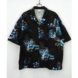 【オーバーサイズ】総柄 開襟 アロハ シャツ ＃オーバーサイズ シャツ | GROOVY STORE | 詳細画像14 
