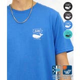 ブルー-12 | ワンポイント Tシャツ半袖 | GROOVY STORE