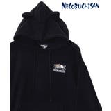 猫渕さん ふわふわ フリース 猫耳付き 裏起毛 パーカー | GROOVY STORE | 詳細画像5 