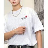 【刺繍】ワンポイント Tシャツ半袖 ロゴ ワイド サークル ハート | GROOVY STORE | 詳細画像14 