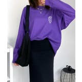 ビッグシルエットサガラ刺繍ロンT | GROOVY STORE | 詳細画像1
