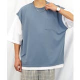 Tシャツ半袖 レイヤード風Tシャツ ジョーゼット | GROOVY STORE | 詳細画像23 