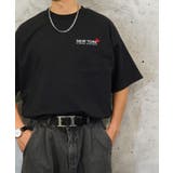 【オーバーサイズ】Tシャツ半袖 刺繍 ポケット Tシャツ #ロゴ  | GROOVY STORE | 詳細画像28 