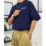 【オーバーサイズ】Tシャツ半袖 刺繍 ポケット Tシャツ #ロゴ  | GROOVY STORE | 詳細画像32 