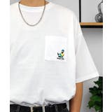 【オーバーサイズ】Tシャツ半袖 刺繍 ポケット Tシャツ #ロゴ  | GROOVY STORE | 詳細画像53 