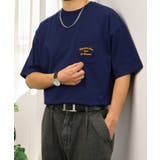 【オーバーサイズ】Tシャツ半袖 刺繍 ポケット Tシャツ #ロゴ  | GROOVY STORE | 詳細画像20 