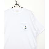 【オーバーサイズ】Tシャツ半袖 刺繍 ポケット Tシャツ #ロゴ  | GROOVY STORE | 詳細画像9 