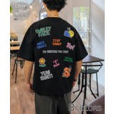 ブラック-2 | Tシャツ半袖 オーバーサイズ 刺繍 | GROOVY STORE
