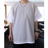 【ビッグ】レイヤード風 ベスト風 Tシャツ #大きいサイズ #無地 Tシャツ | GROOVY STORE | 詳細画像3
