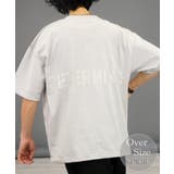 アイスグレー-2 | Tシャツ半袖 ストリート バックプリント | GROOVY STORE