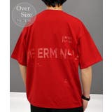 レッド-2 | Tシャツ半袖 ストリート バックプリント | GROOVY STORE