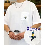 ホワイト-オジ | 【刺繍】Tシャツ半袖 ワンポイント Tシャツ ロゴ | GROOVY STORE